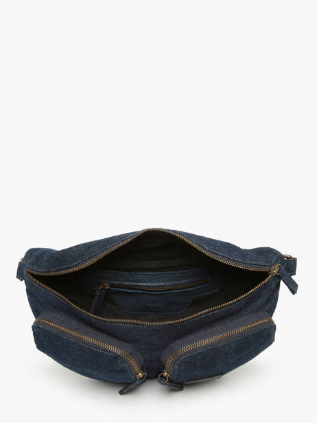 Sac Banane Basilic pepper Bleu cargo denim BCAD02 vue secondaire 3