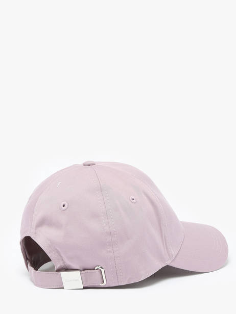 Casquette Calvin klein jeans Violet ck metal K613102 vue secondaire 2