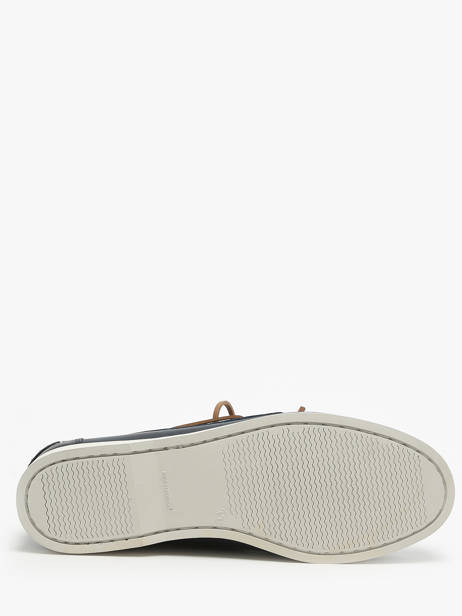 Boat Shoes Orland In Leather Redskins Blue men ORLAND other view 4