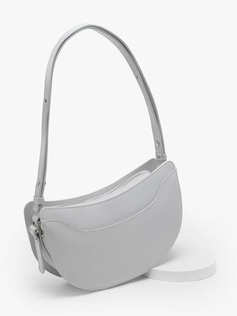 Crossbody Bag Suave Lune Leather Lancaster Gray suave lune 33 other view 2