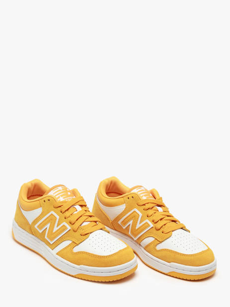 Sneakers In Leather New balance Yellow men BB480LWA other view 2