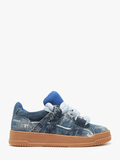 Sneakers In Leather Semerdjian Blue women INNAB337