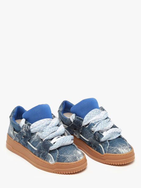 Sneakers Inna In Leather Semerdjian Blue women INNAB337 other view 2