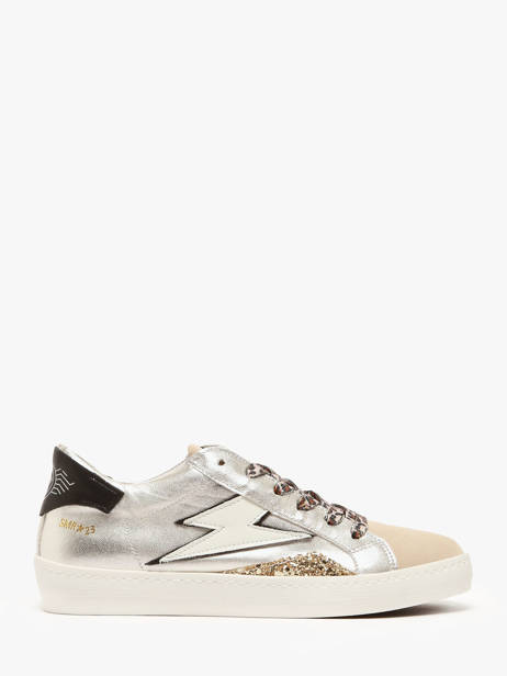 Sneakers In Leather Semerdjian Silver women LARRY514