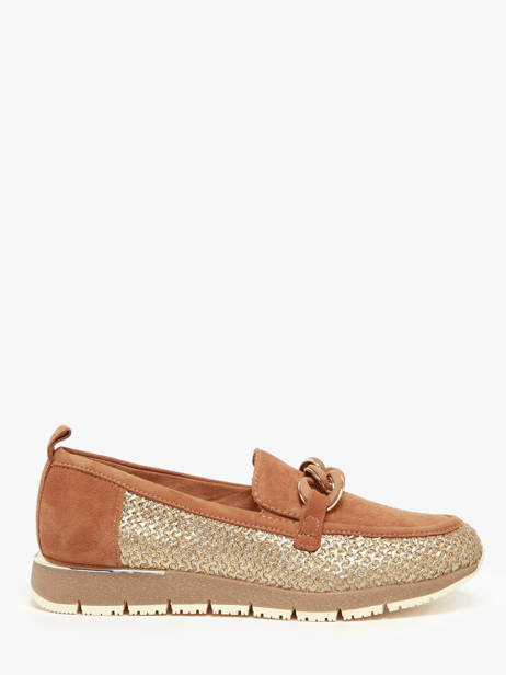 Moccasins In Leather Tamaris Brown women 42