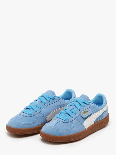 Sneakers Palermo In Leather Puma Blue women 39646344 other view 2