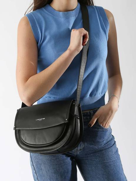 Shoulder Bag Soft Selma Leather Lancaster Black soft selma 2 other view 1