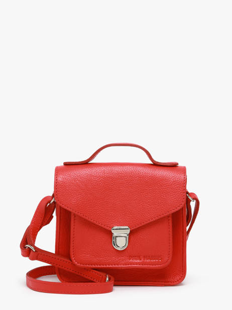 Shoulder Bag Mon Amour Leather Paul marius Red mon amour GEORXAMO