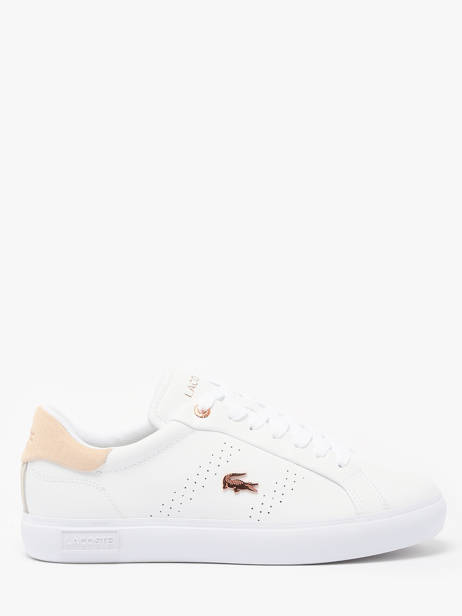 Sneakers Powercourt 2.0 In Leather Lacoste Multicolor women 8SFA0003