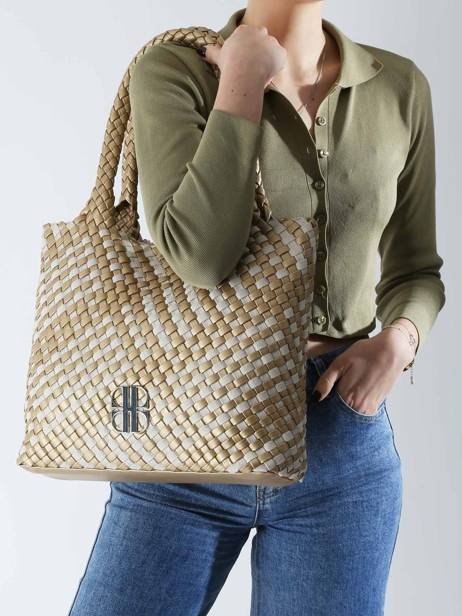 Braided Tessa Shoulder Bag Laurent david Gold ld bags 957 other view 1