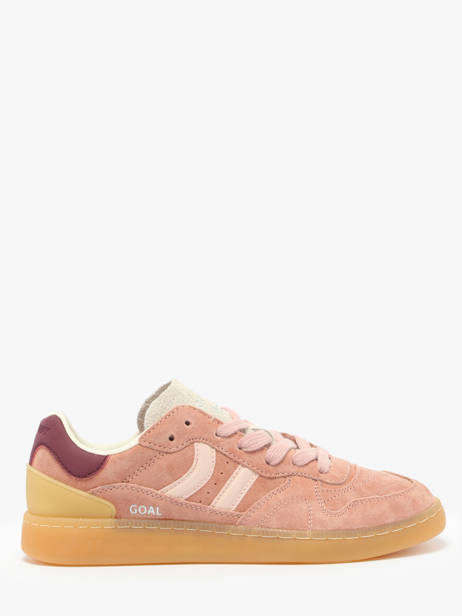 Sneakers Goal In Leather Coolway Pink women 7603184