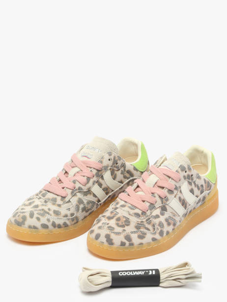 Sneakers Goal In Leather Coolway Multicolor women 7603184 other view 2