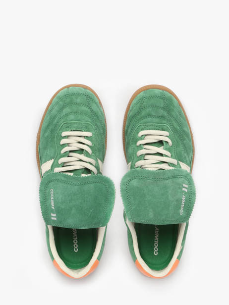 Sneakers Becks X In Leather Coolway Green accessoires 7603185 other view 3