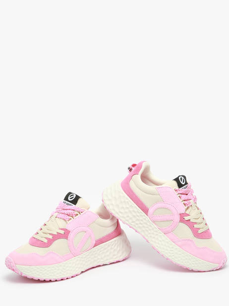 Sneakers Carter In Leather No name Pink women CMKSDS5O other view 2