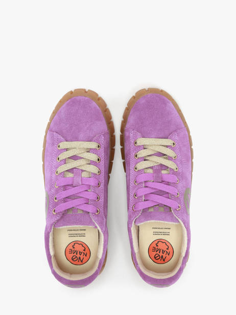 Sneakers Play In Leather No name Violet women PLVS0440 other view 3