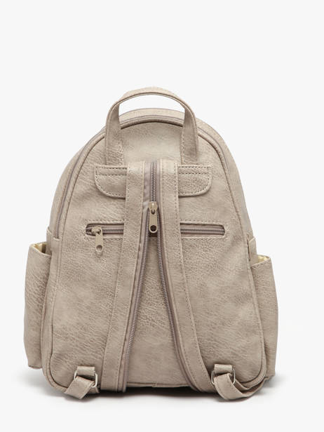 Backpack Miniprix Beige basic P19 other view 3