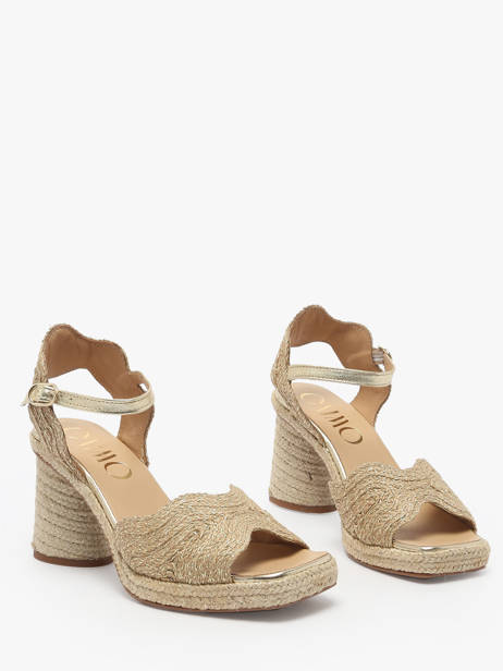 Heeled Sandals Gaimo Beige women DANAE other view 1