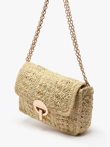 Raffia Moyen Moon Crossbody Bag Vanessa bruno Gold moon raphia 91V40533 other view 2