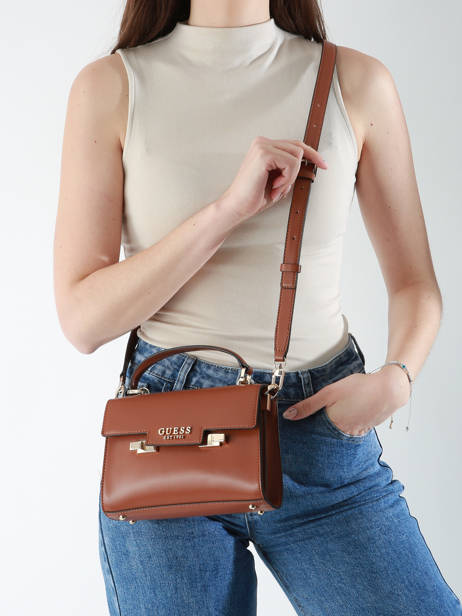 Shoulder Bag Eco Aldith Guess Brown eco aldith VG964178 other view 1