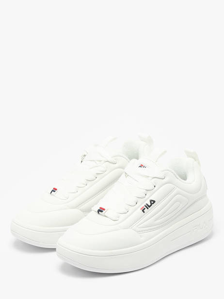 Sneakers Super Bubble Fila White women FFW0536 other view 2