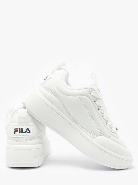 Sneakers Super Bubble Fila White women FFW0536 other view 3