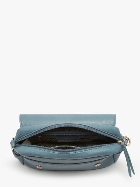 Shoulder Bag Zip Lulu castagnette Blue zip YRONDE other view 2