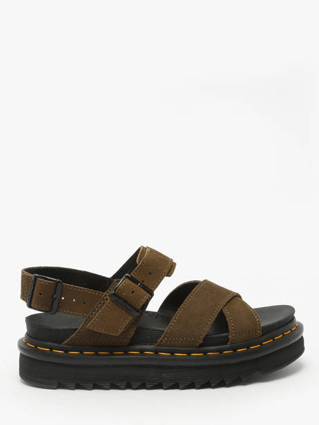 Sandals Voss Ii In Leather Dr martens Brown women 41122300