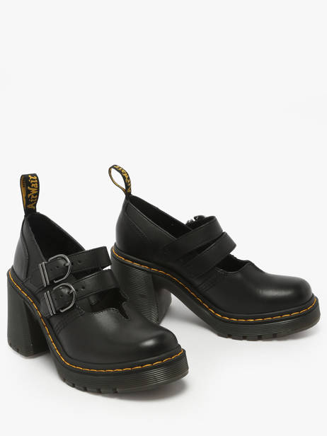 Heeled Derby Shoes Eviee In Leather Dr martens Black women 27371001 other view 1