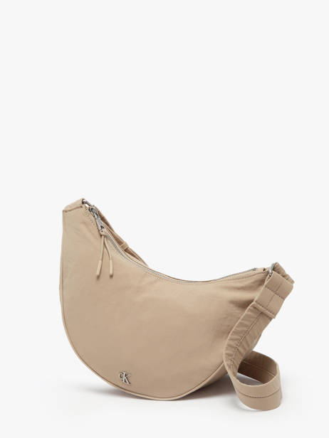 Shoulder Bag Luna Nylon Calvin klein jeans Brown luna 4K3095G other view 2