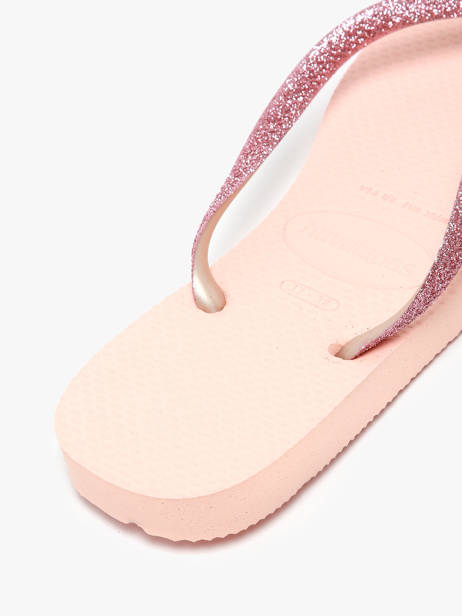 Slim Glitter Ii Flip Flops Havaianas Pink women 4146975F other view 3