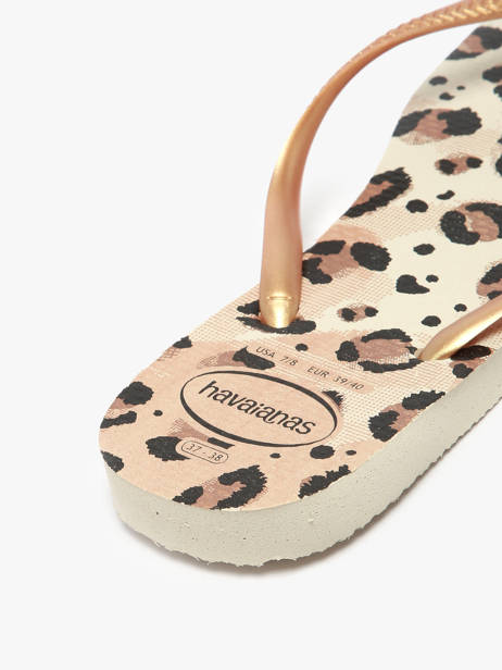 Flip Flops Havaianas Beige women 4103352F other view 3