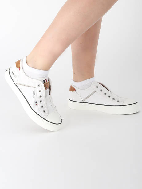 Sneakers Mustang White women 1272402 other view 1