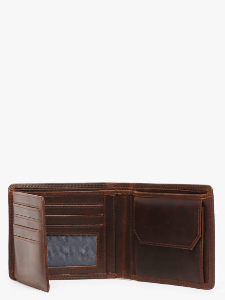 Portefeuille Porte-monnaie Cuir Maverick Marron the original MAVTO003 vue secondaire 1