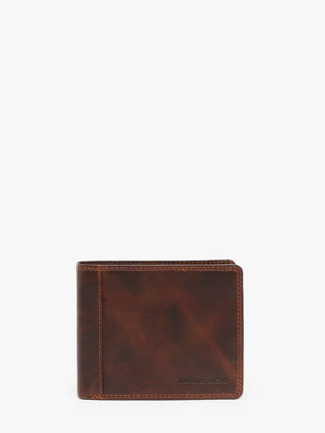 Portefeuille Porte-cartes Cuir Maverick Marron the original MAVTO006
