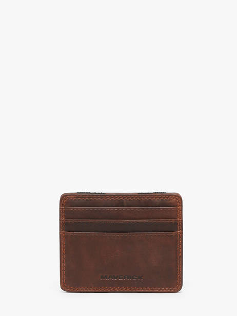Checkholder Leather Maverick Brown the original MAVTO050