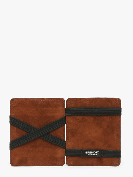 Checkholder Leather Maverick Brown the original MAVTO050 other view 1