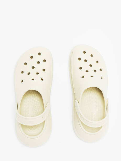 Slippers Crush Clog Crocs White women 207521 other view 3