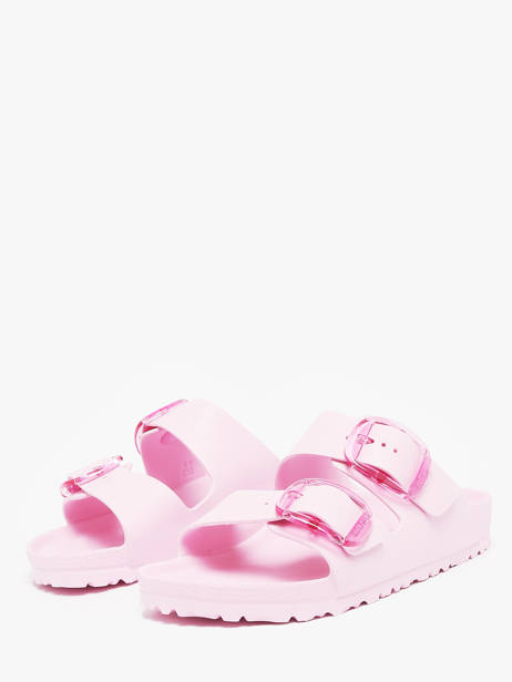 Slippers Arizona Big Buckle Birkenstock Pink women 1029642 other view 1