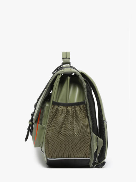 Cartable 2 Compartiments Cameleon Vert vintage north PBVWCA38 vue secondaire 2