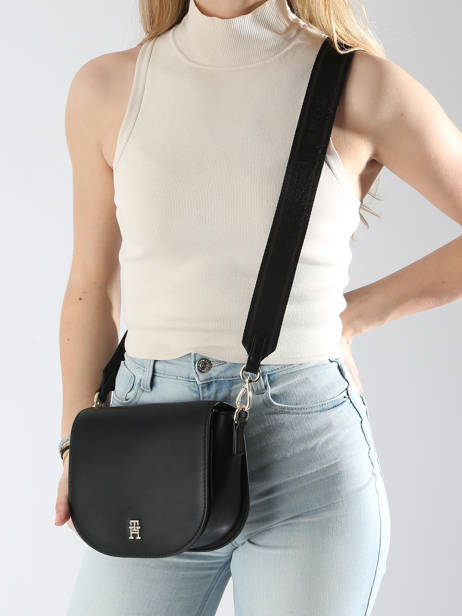 Shoulder Bag Th Logotape Tommy hilfiger Black th logotape AW17184 other view 1