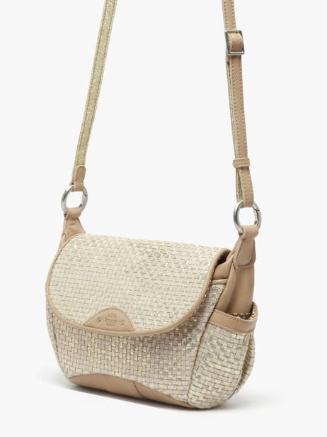 Shoulder Bag Vintage Leather Mila louise Silver vintage 35231WX other view 2