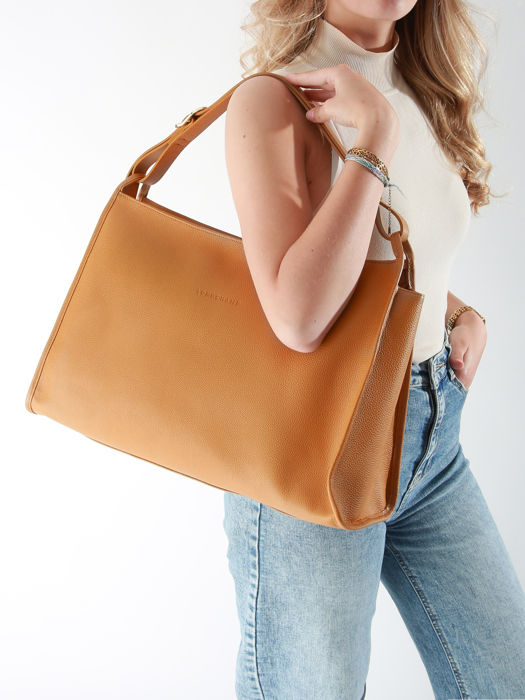 Longchamp Le foulonné Hobo bag Brown