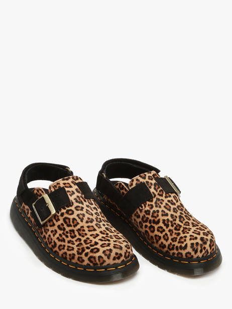 Slippers Jorge Iii In Leather Dr martens Brown women 41088200 other view 2