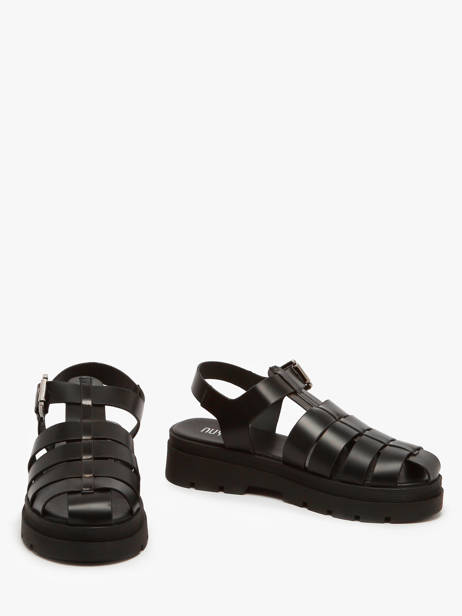 Sandals Tate In Leather Nuyou Black women 37125 other view 2