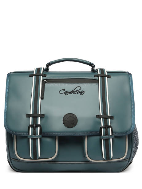 Cartable Vintage North Cameleon Bleu vintage north CA41 vue secondaire 7