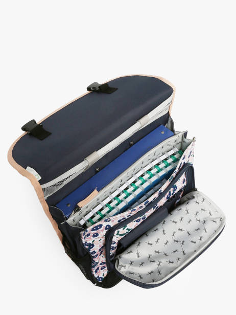 Wheeled Schoolbag For Kids 2 Compartments Cameleon Blue actual CR38 other view 3