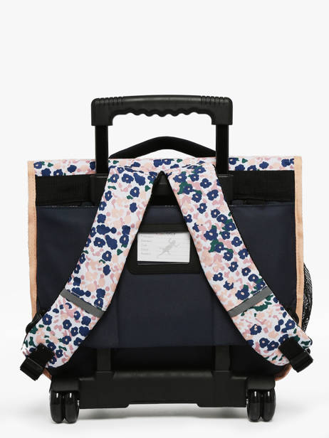 Wheeled Schoolbag For Kids 2 Compartments Cameleon Blue actual CR38 other view 4