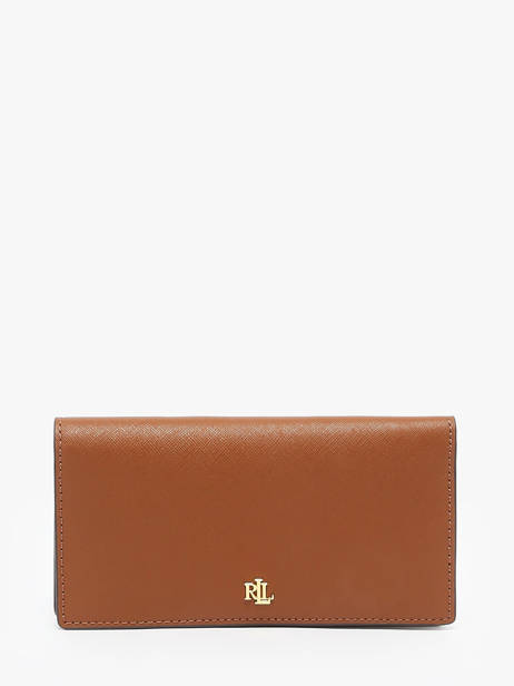 Wallet Leather Lauren ralph lauren Brown dryden 32802917