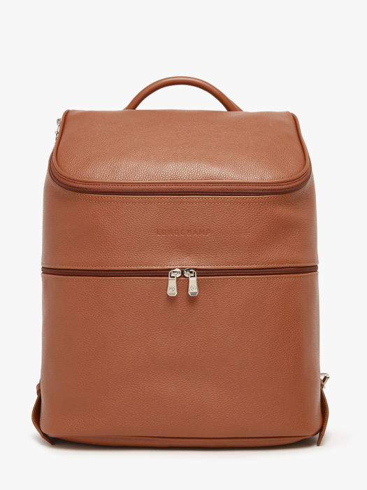 Longchamp Le foulonné Backpack Brown