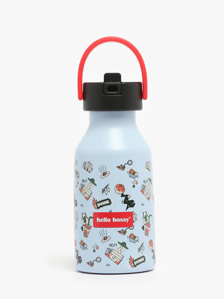 Gourde Hello hossy Bleu cool kids 350M
